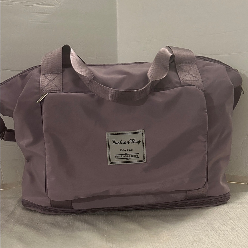 Fashion Bug Mauve Travel Bag